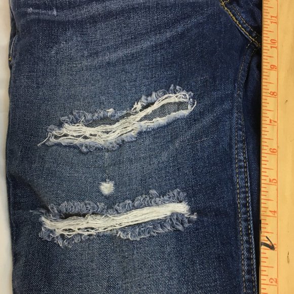 Levi's 511 Shorts W30 Blue Cut Off Distressed Denim New-Mint - Red Tab Levi's - Picture 5 of 12